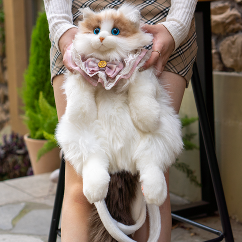 Ragdoll Cat Backpack – Cozy Companion for Travel & School
