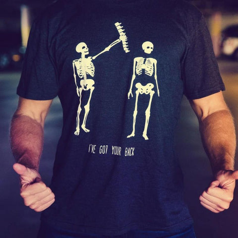 Got Your Back Skeleton Men's T Shirt