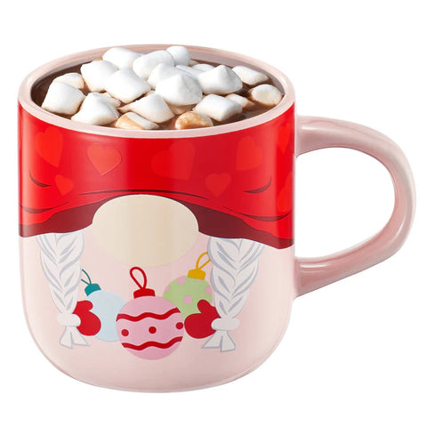 Mug With Hot Cocoa Mix & Marshmallows - Red Elf Mug