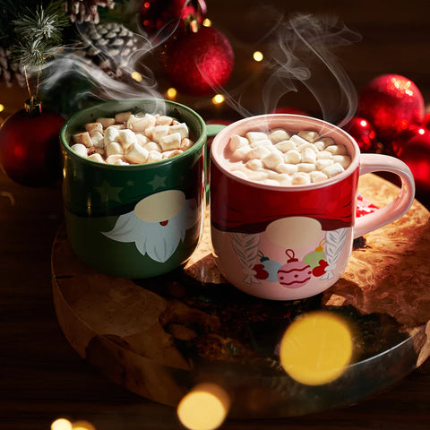 Mug With Hot Cocoa Mix & Marshmallows - Green Elf Mug