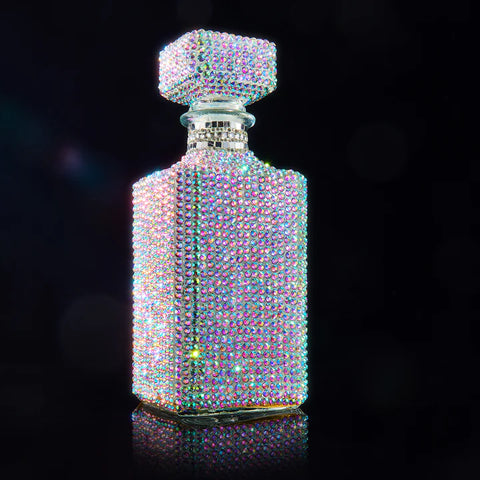 Unique Diamond Rhinestone Decanter | 730 mL