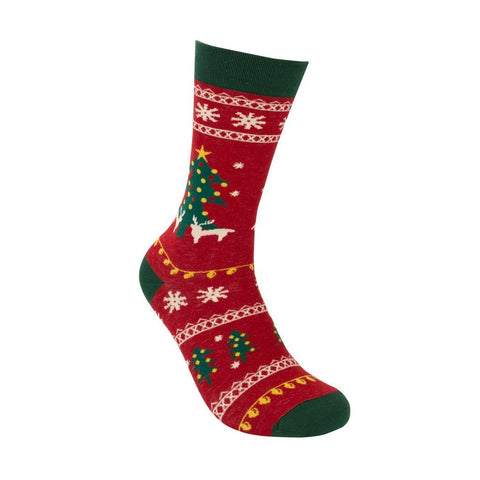 Ugly Christmas Sweater Socks