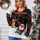 Rock and Roll Santa Ugly Christmas Sweater with Lights | NCS