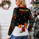 Rock and Roll Santa Ugly Christmas Sweater with Lights | NCS