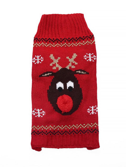Rudolph Reindeer Christmas Sweater | NCS