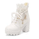 Pretty Pink Ankle Boots