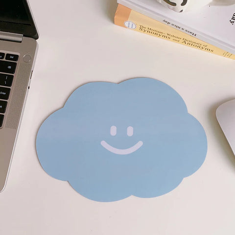 Kawaii Happy Cloud Mouse Pad