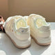 Kawaii Tulips and Bear Mesh Sneakers