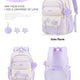 Kawaii Pastel Cutesy Backpack Set