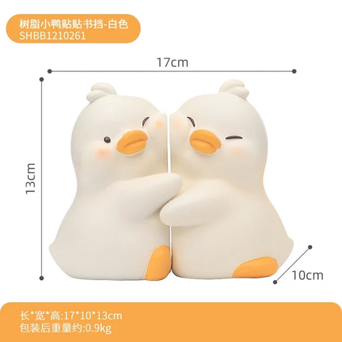 Adorable Duck Book Ends