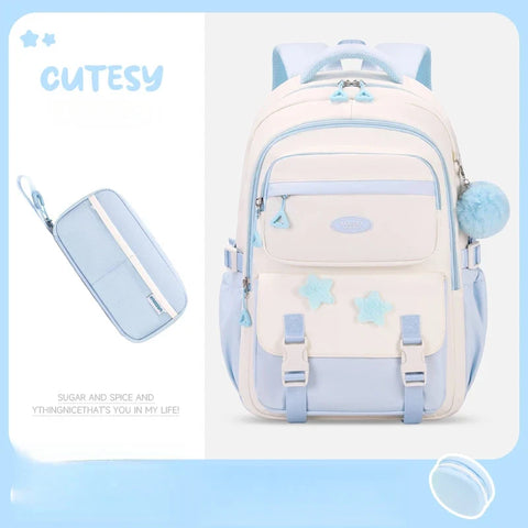 Kawaii Pastel Cutesy Backpack Set