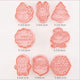 Kawaii Cookie Cutters 3D 8 Pcs