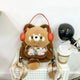 Adorable Red Panda Plushie Backpack