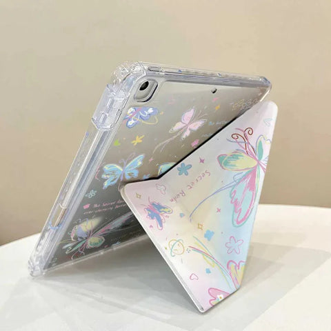 Pastel Butterfly iPad Case