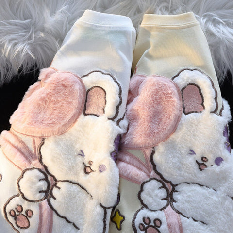 Fluffy Tulip Bunny T-Shirt