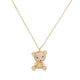 Teddy Bear Pendant Necklace