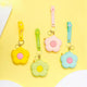 Flower Silicone Coin Purse Pendants