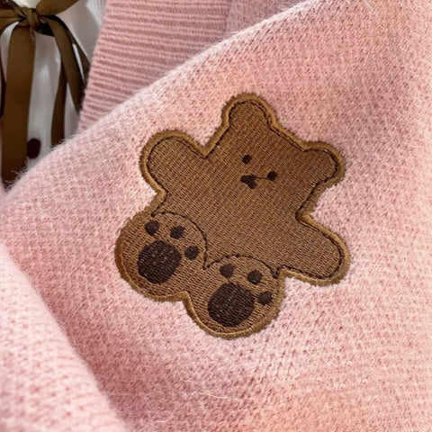 Sweet Teddy Bear Cardigan