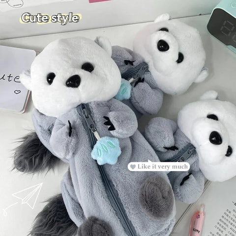 Kawaii Plush Otter Pal Pencil Case