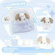 Plush Sleepy Puppy & Cat Notebook