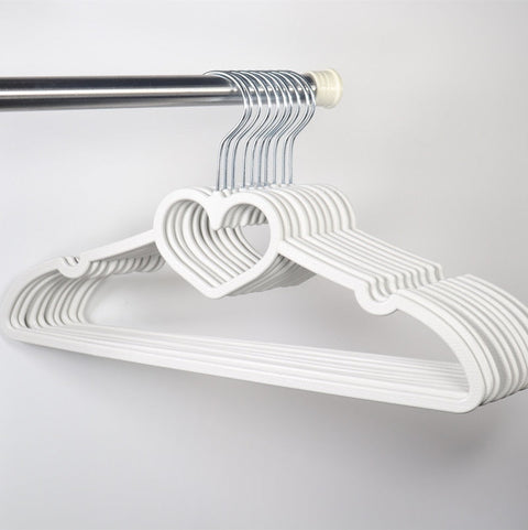Heart Shaped Clothes Hangers
