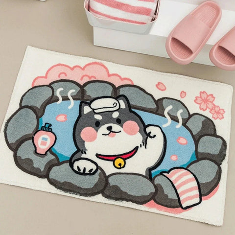 Hot Spring Animals Floor Mats