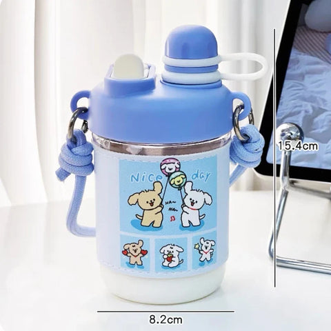 Kawaii Animal Cuties Water Bottle