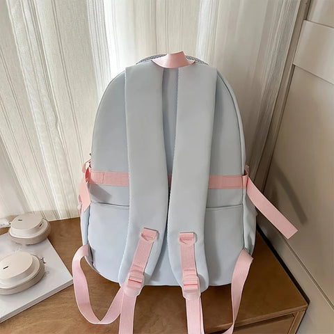 Kawaii Pastel Backpack & Tote Set
