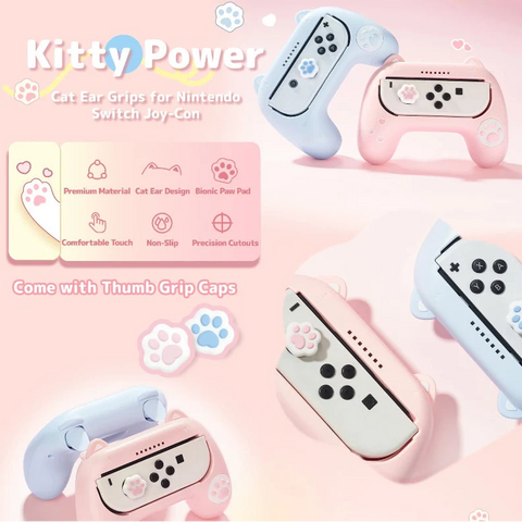 Neko Pawsome Controller Shells NS/OLED