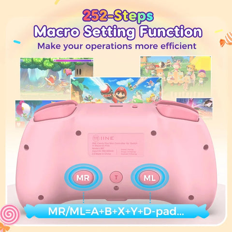 Kawaii Candy Floss Dreams Wireless Controllers NS Lite/OLED