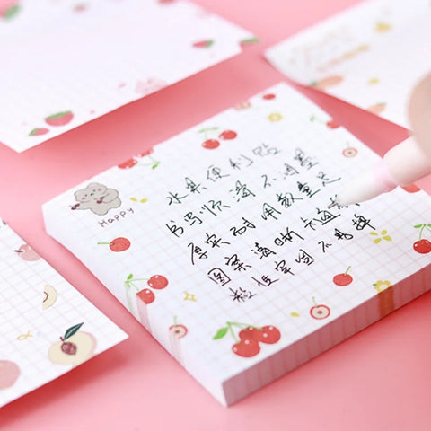 Cuties and Fruit Sticky Notes