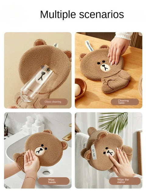 Teddy Bear Hand Towels