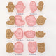 Kawaii Cookie Cutters 3D 8 Pcs
