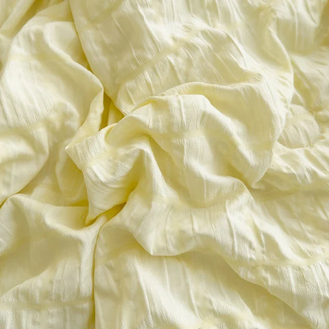 Cool Seersucker Summer Quilt Duvet Cover Set