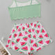 Watermelon Crop Top Pajamas
