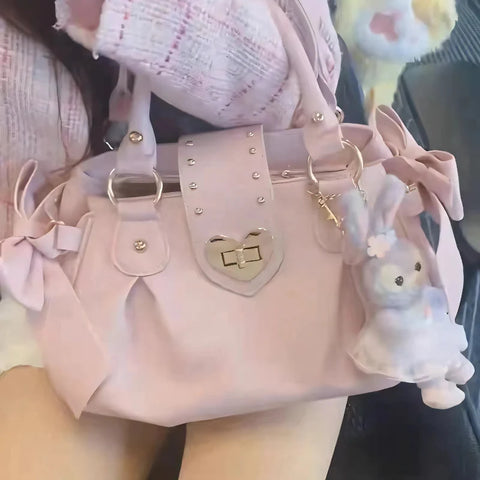 Sweet Heart Lock Bag