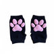 Thigh High Cat Paw Stockings & Arm Warmers