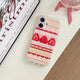 Strawberries & Cream Cake Samsung Phone Case