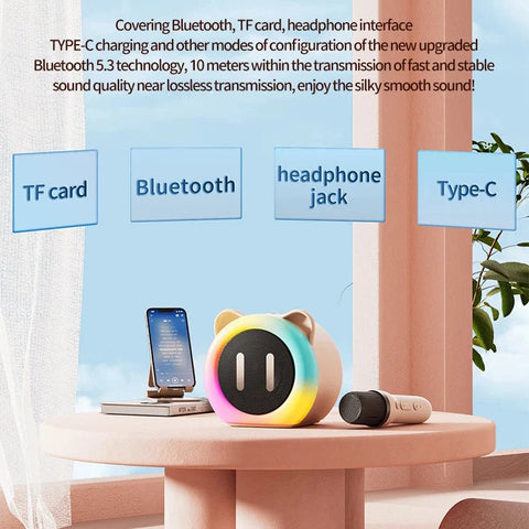 Cute Cat Mini Karaoke Speaker