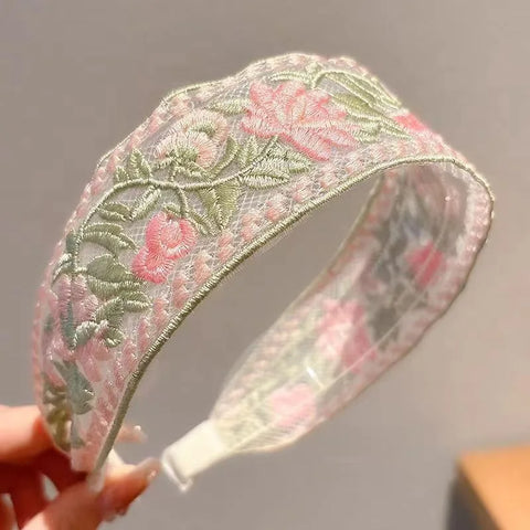 Sweet Cottagecore Floral Headbands