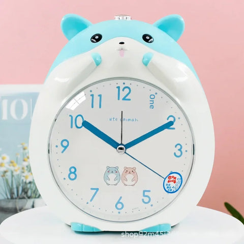 Cute Hamster Clock & Night Light