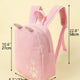 Pink Corduroy Cat Kids Backpack