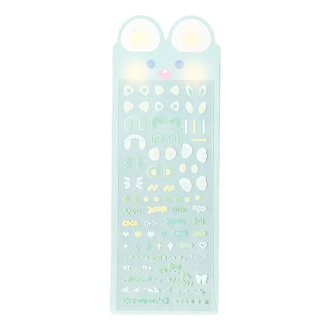 Cute Bunny Photo Card Stickers