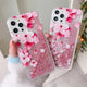 Sakura Liquid Glitter iPhone Case