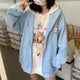 Fleece Zip Up Hoodie