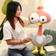 Kawaii Ostrich Plush Toy – Squishy Simulation Bird Stuffed Animal Hug Pillow (50–100cm)