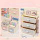 Pastel Gingham Desktop Stationery Organizer