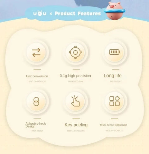 Kawaii Animal Kitchen Scales