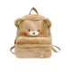 Blushing Bear Plush Backpack