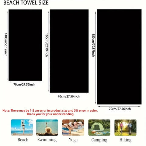Kawaii Unicorn Dreams Beach Towel